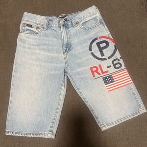 Boys Polo by Ralph Lauren Denim Shorts Size Large SOLD